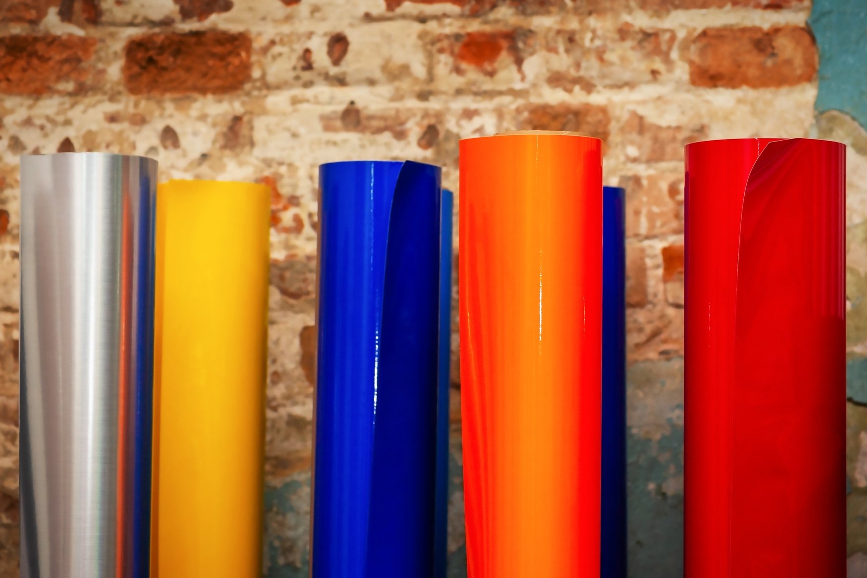 Self adhesive films. Film for decoration work.